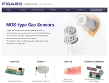 Tablet Screenshot of figarosensor.com